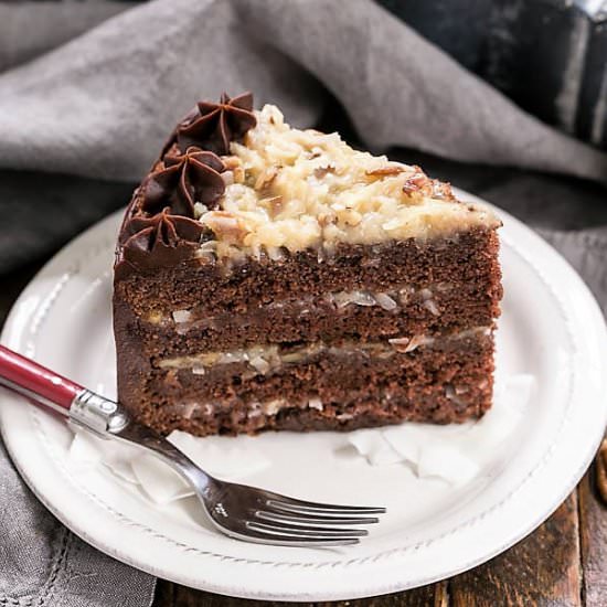 German Chocolate Cake - Recipe photo by thatskinnychickcanbake