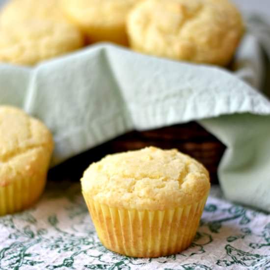 Easy Sweet Cornbread Muffins GF - Recipe photo by Flavor Walk
