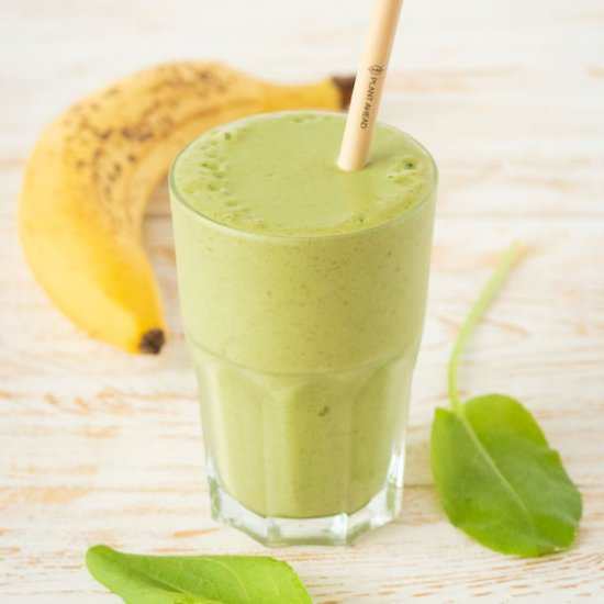 Creamy Sorrel Smoothie - Recipe photo by slavicvegan