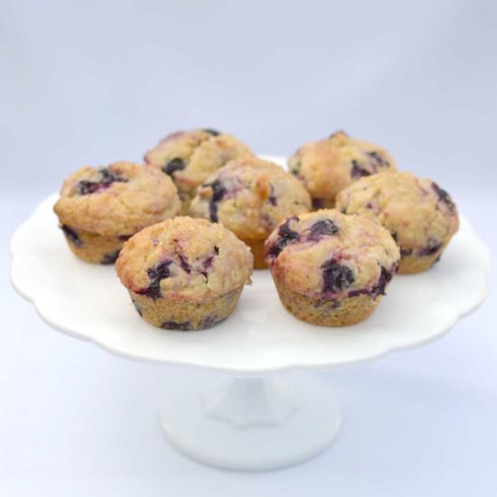 Blueberry Lemon Oat Muffins - Recipe photo by Share The Recipe