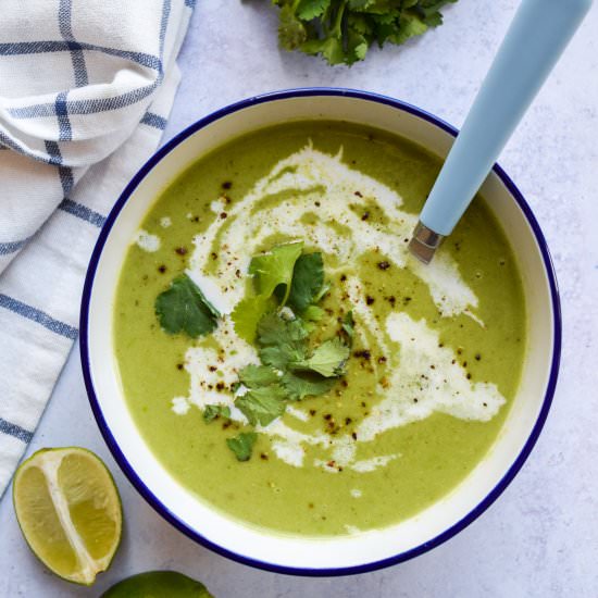Thai Green Pea Soup - Recipe photo by missrachelphipps