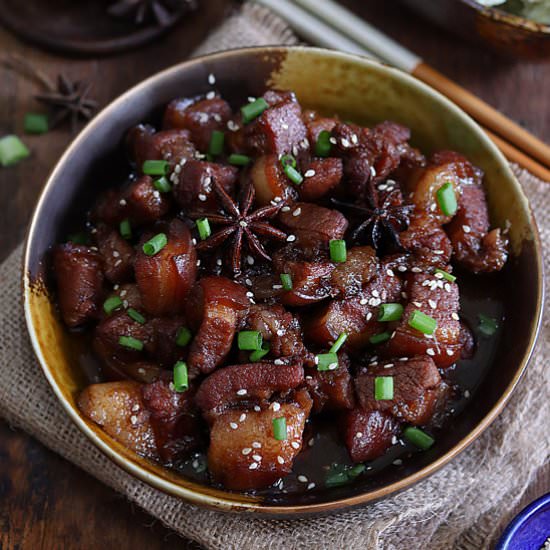 Chinese Pork Adobo - Recipe photo by peachkins