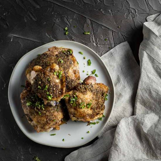 Chinese Salt and Pepper Chicken - Recipe photo by Went Here 8 This