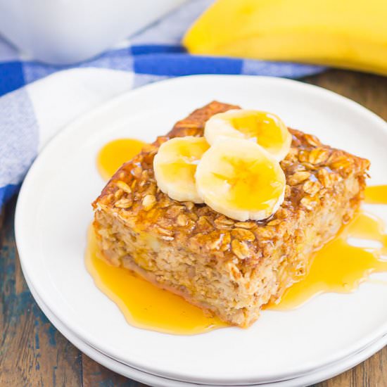 Baked Banana Bread Oatmeal - Recipe photo by pumpkinnspice