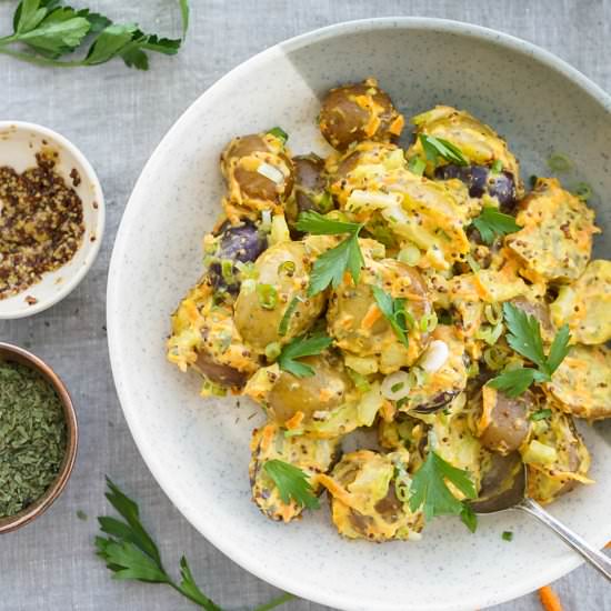 Warm Potato Salad - Recipe photo by whoneedssalad