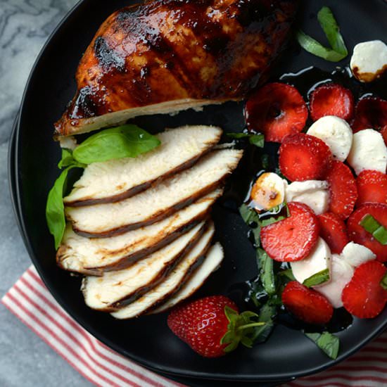 Balsamic Chicken & Salad - Recipe photo by SimpleSeasonal