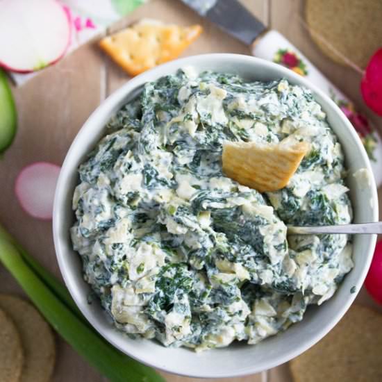 Easy Spinach Artichoke Dip - Recipe photo by adinutza