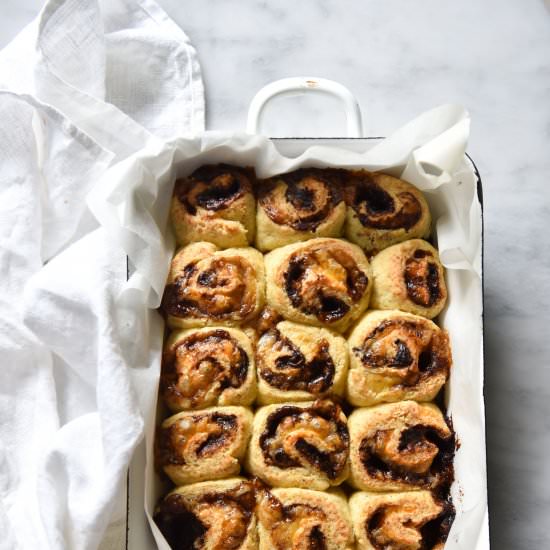 Gluten free Cheesymite Scrolls - Recipe photo by georgeats
