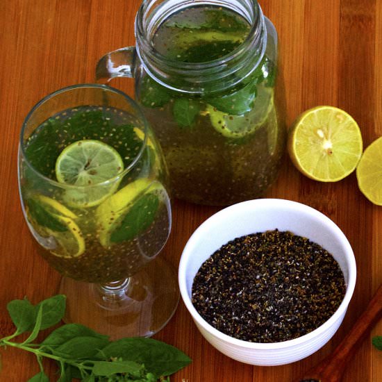 Chia Lemonade - Recipe photo by swatipaathak