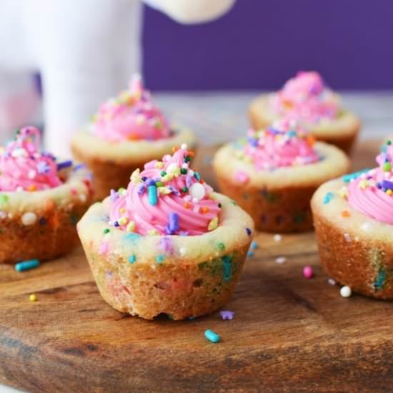 Unicorn Cookie Cups - Recipe photo by jsoltys