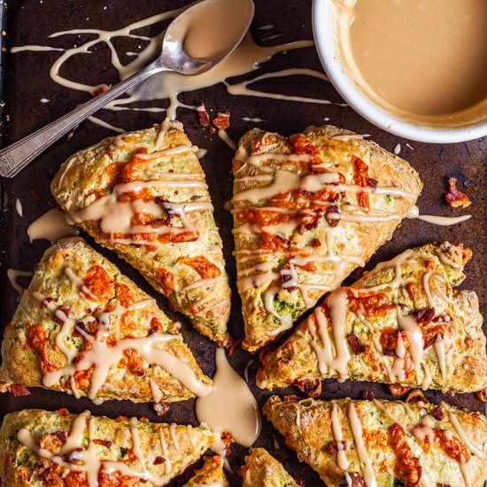 Bacon and Cheddar Scones - Recipe photo by olive_and_mango