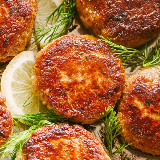 Salmon Patties - Recipe photo by diethood