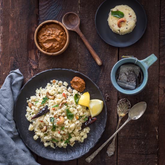 Rava Upma Recipe - Recipe photo by MasalaKorb