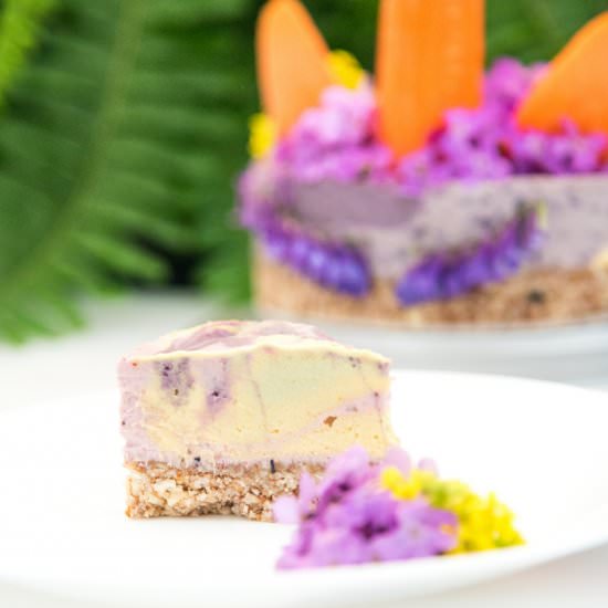Unicorn Cheesecake - Recipe photo by The Primal Desire
