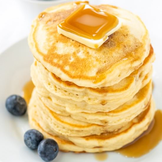 Friday Morning Pancakes - Recipe photo by catzinthekitchen