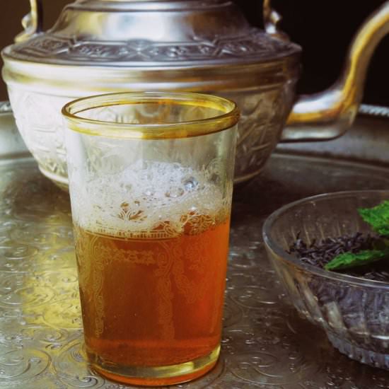 Authentic Moroccan Mint Tea Recipe - Recipe photo by moroccanzest