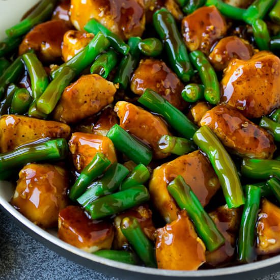 Chicken and Green Beans - Recipe photo by dinneratthezoo