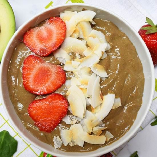 Creamy Avocado Chocolate Smoothie - Recipe photo by ADkitchen