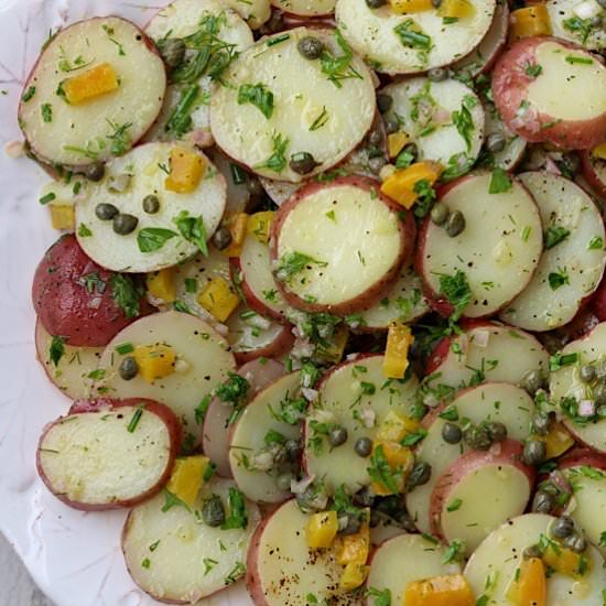 Herbed New Potato Salad - Recipe photo by truenorthkitchen