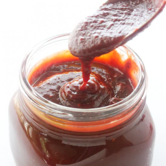 raspberry chipotle sauce - Recipe photo by Savorthebest