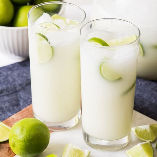 BRAZILIAN LEMONADE (LIMEADE) - Recipe photo by houseofnasheats