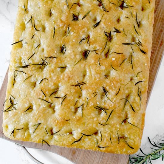 Vegan Foccacia - Recipe photo by The Taste of Kosher