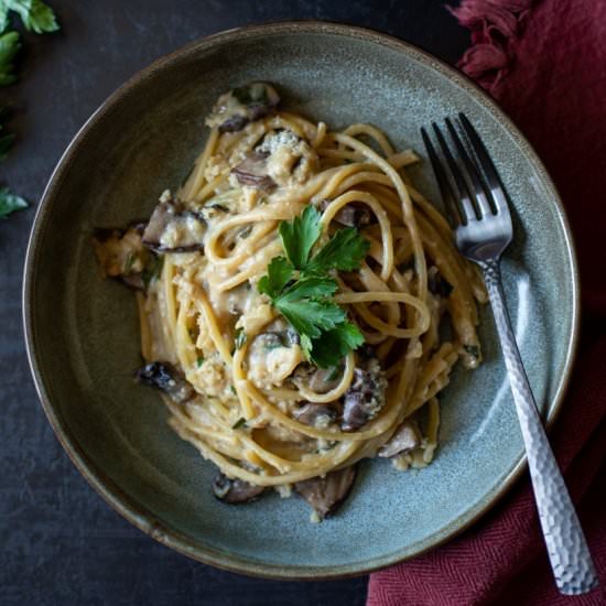 One Pan Mushroom Tetrazzini - Recipe photo by mealpreponfleek