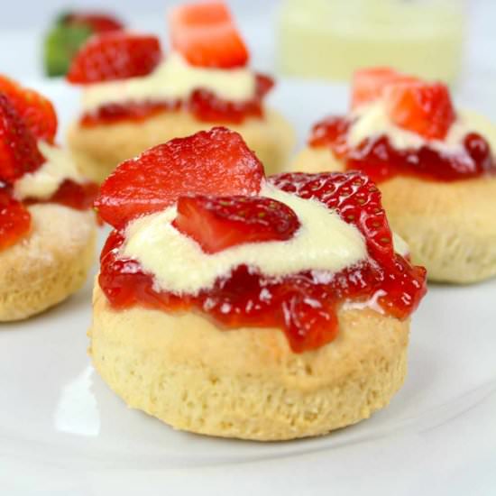 Vegan Scones - Recipe photo by bakedbyclo