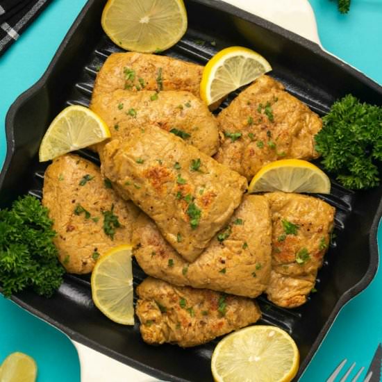Vegan Chicken - Recipe photo by lovingitvegan