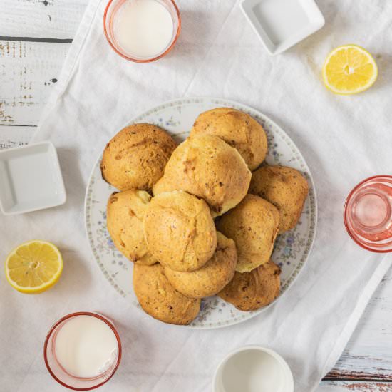Lemon Cottage Cheese Cookies - Recipe photo by skillets and pots