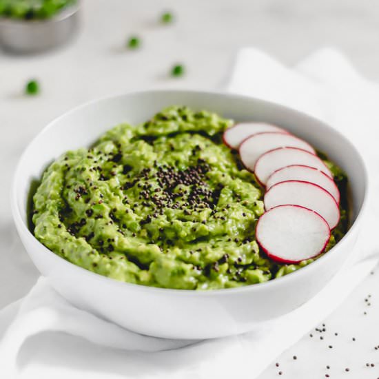Minty Pea and Avocado Dip - Recipe photo by paleoinpdx