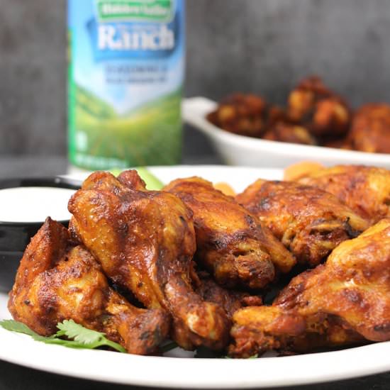 Easy ranch Buffalo Wings - Recipe photo by kushigalu