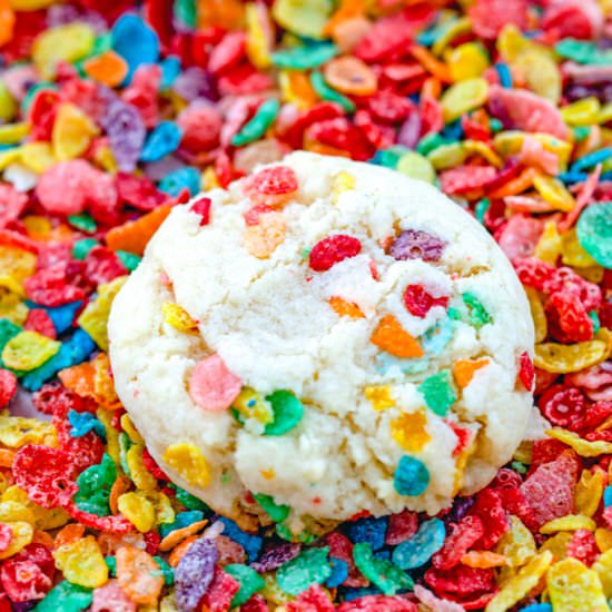 Fruity Pebbles Cookies - Recipe photo by Wearenotmartha