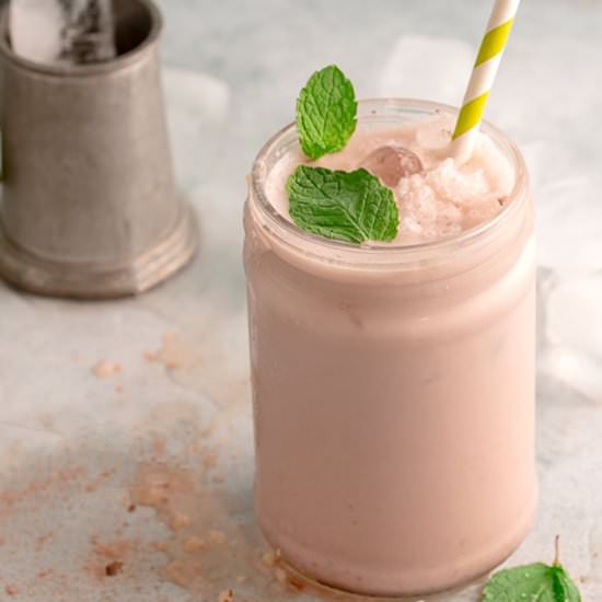 Vegan Frozen Hot Chocolate - Recipe photo by healingtomato