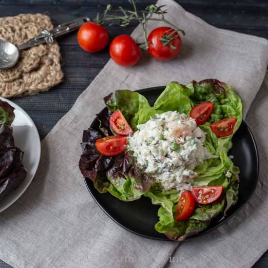 Wild Rice Seafood Salad - Recipe photo by hearthandvine