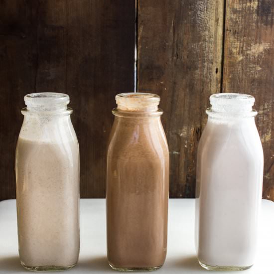 Dairy Free Cereal Milk 3 Ways - Recipe photo by Our Food Fix