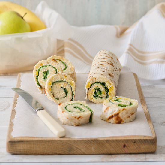 Chicken tortilla pinwheels - Recipe photo by vanillafrost4