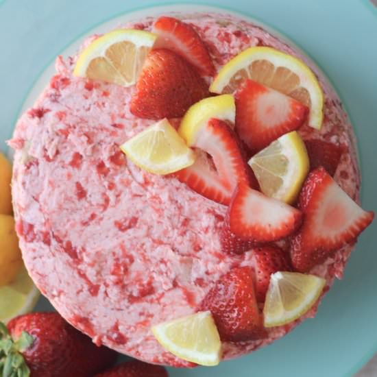 Strawberry Lemonade Cake - Recipe photo by Omg Keto Yum