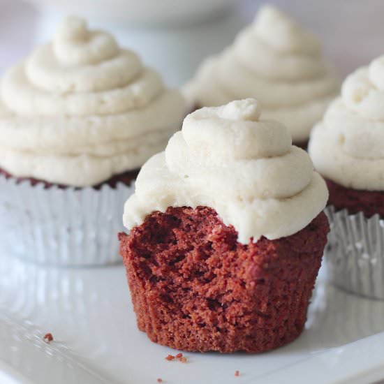 Keto Red Velvet Cupcakes - Recipe photo by Omg Keto Yum