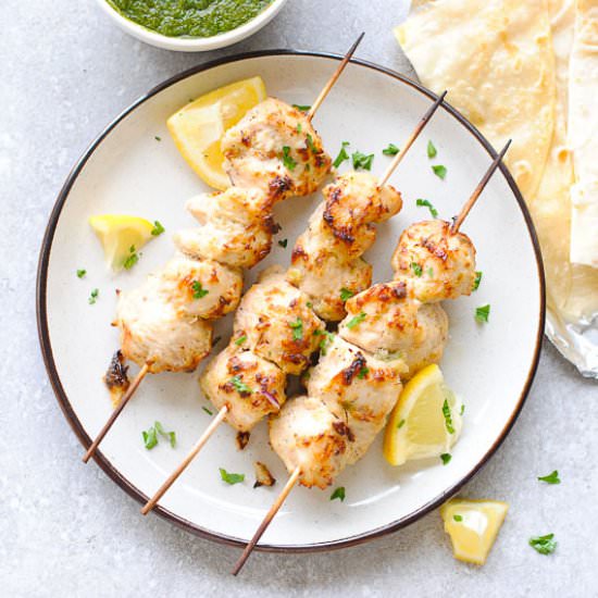 Chicken Malai Tikka - Recipe photo by Indian Ambrosia