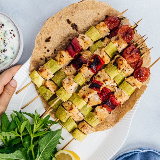 Turkish Chicken Kabobs In Oven - Recipe photo by giverecipe