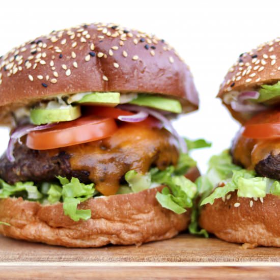 Pure Beef Burgers - Recipe photo by whippeditup