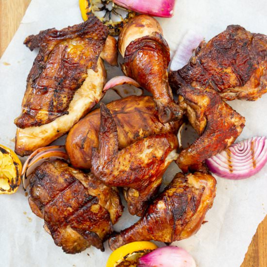 Citrus Soy Easy Grilled Chicken - Recipe photo by The Flour Handprint