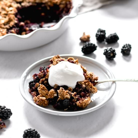 Very Berry Crisp - Recipe photo by glowinglywell