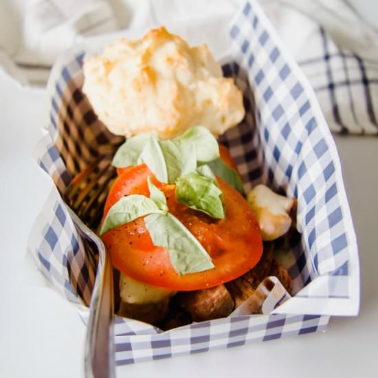 Caprese Grilled Steak - Recipe photo by The Best of this Life