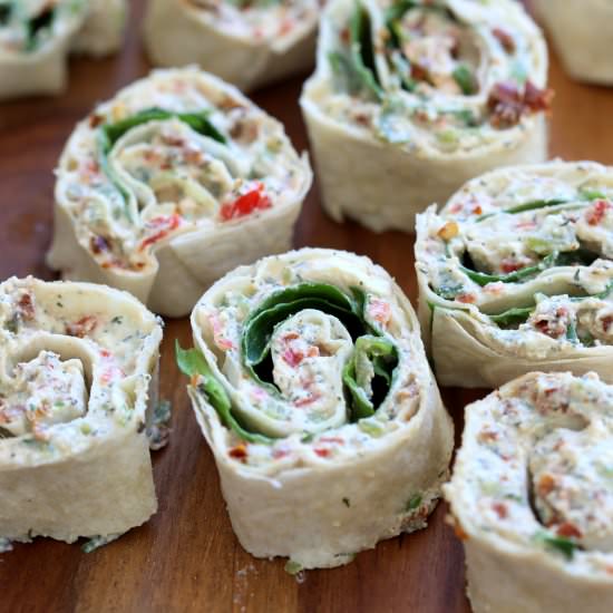 Vegan Tortilla Roll Ups - Recipe photo by richa