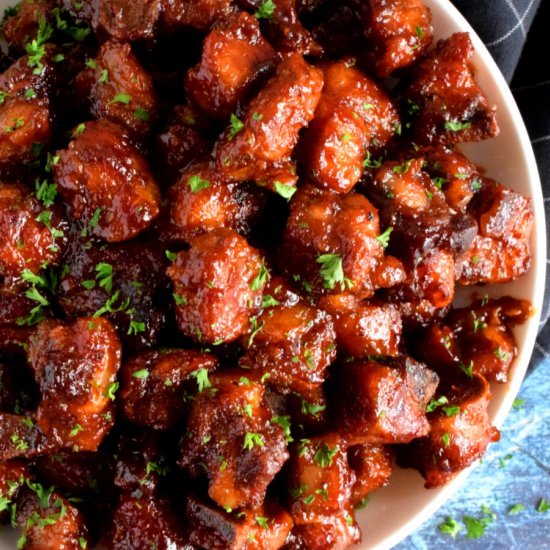 Baked Barbecue Pork Riblets - Recipe photo by byronethomas