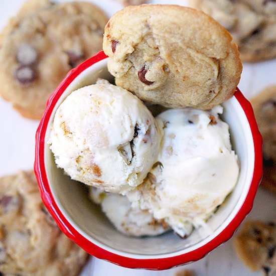 Baked / unbaked ice cream - Recipe photo by evabakes
