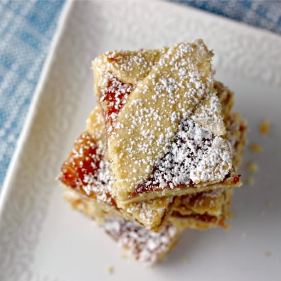 Mom's Strawberry Squares - Recipe photo by ReneesKitchenAdventures
