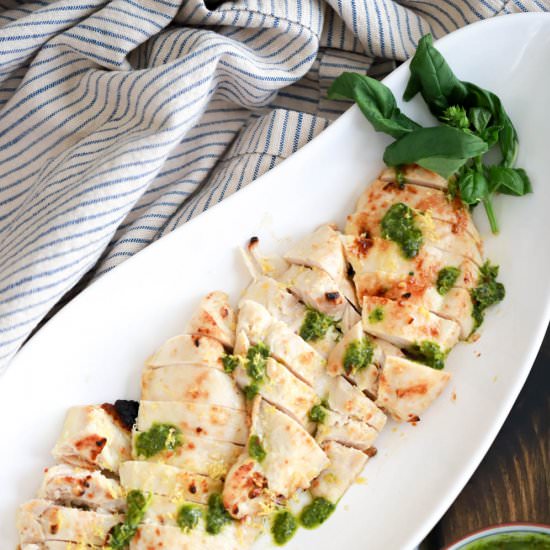 Broiled Lemon Chicken - Recipe photo by FunnyLoveLindsay